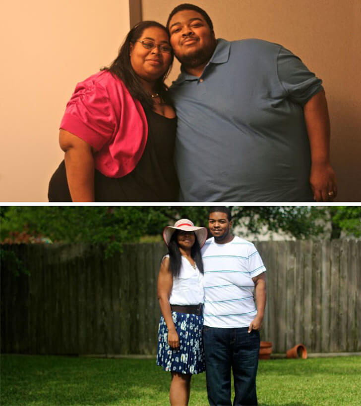 18 Inspiring Before And After Pictures Of Couples Who Decided To Change Their Habits Together 18 Inspiring Before And After Pictures Of Couples Who Decided To Change Their Habits Together