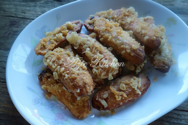 Pisang Kebatu Goreng Rangup