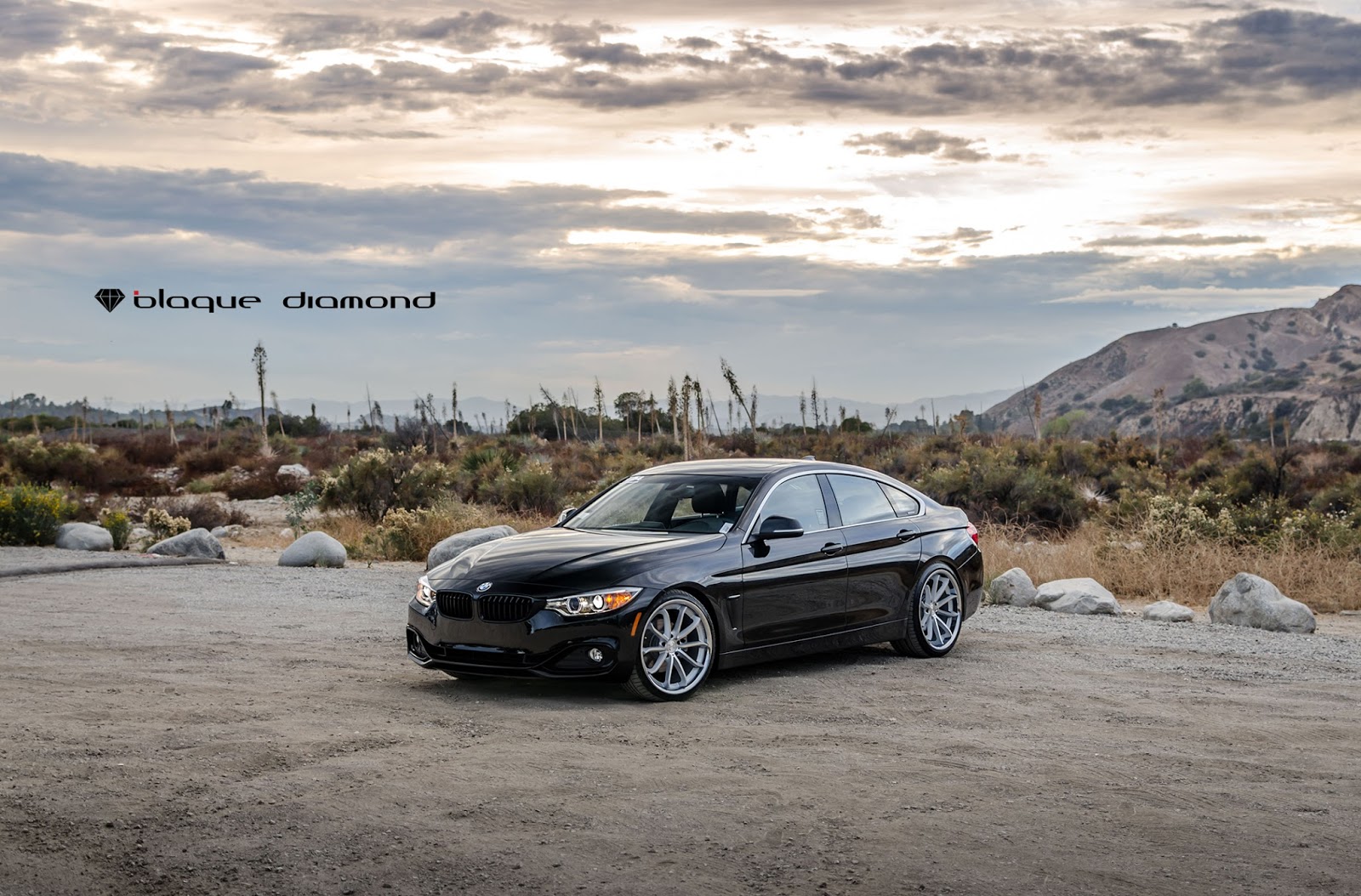 2016 BMW 430i Fitted With 20 Inch BD-23’s in Silver w/ Chrome SS Lip