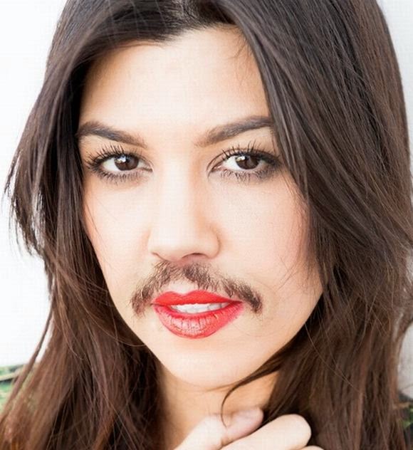 Female Celebrities With Mustache FunnyMadWorld