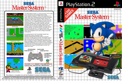 Master System 300 Jogos PS2 Download