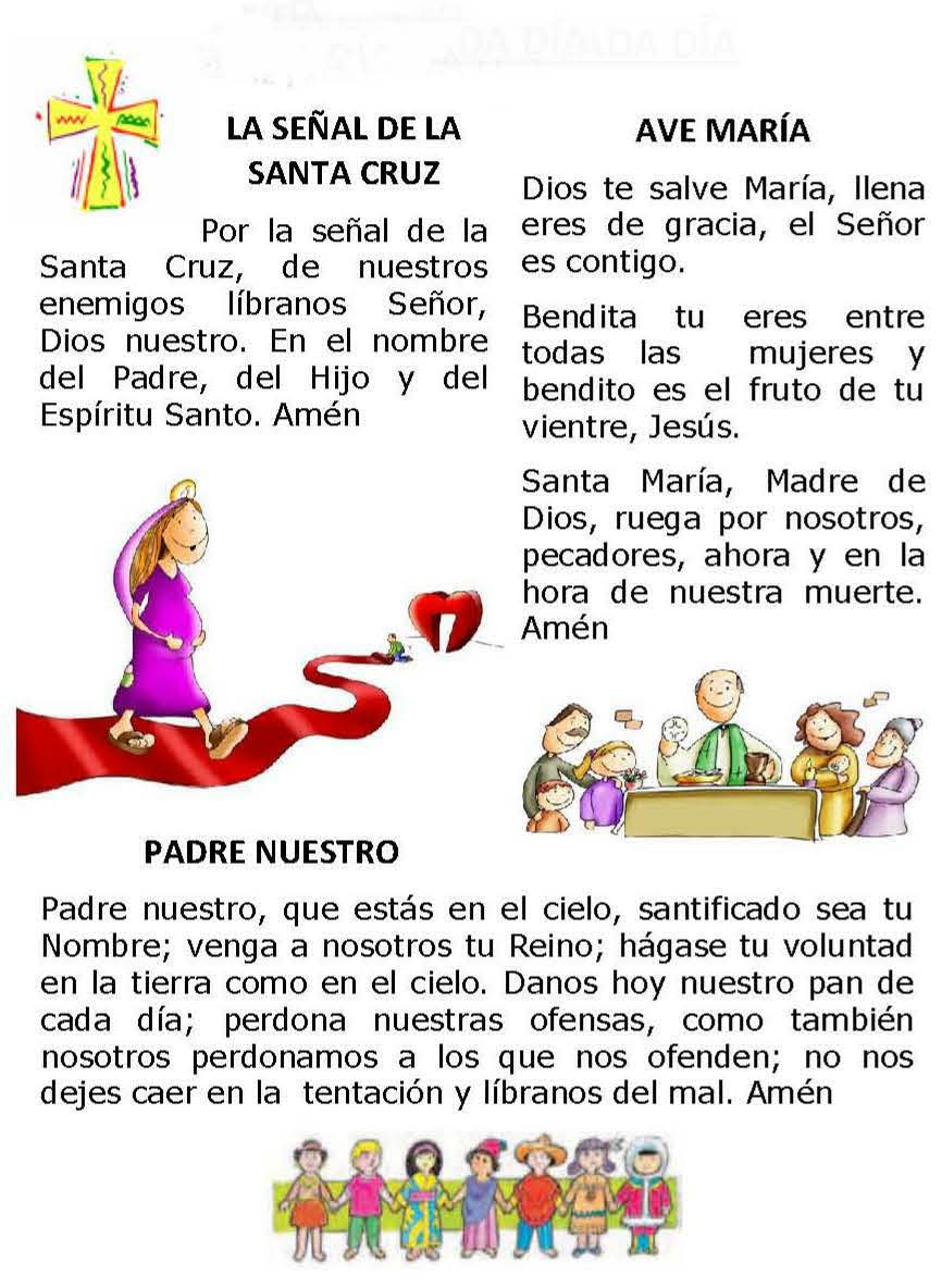 CATEQUESIS ORACIONES PARA CADA DÍA CATEQUESIS ORACIONES PARA CADA DÍA