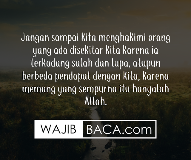 Jangan Paksa Mereka Menjadi Sama, Ingat Sempurna Itu Hanya Milik-Nya!