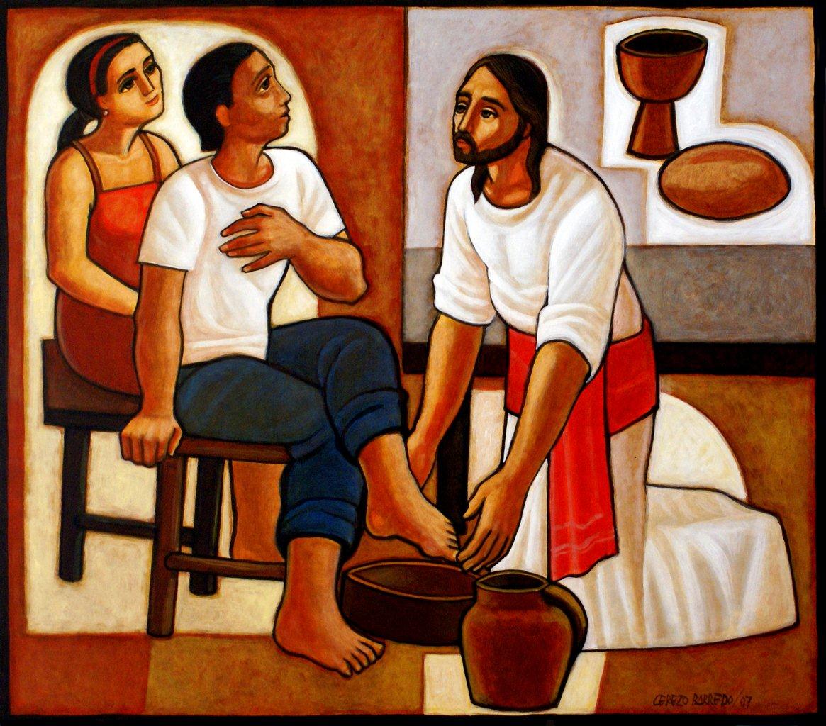 Lavar los pies es hacer memoria de la vida y misión de Jesús