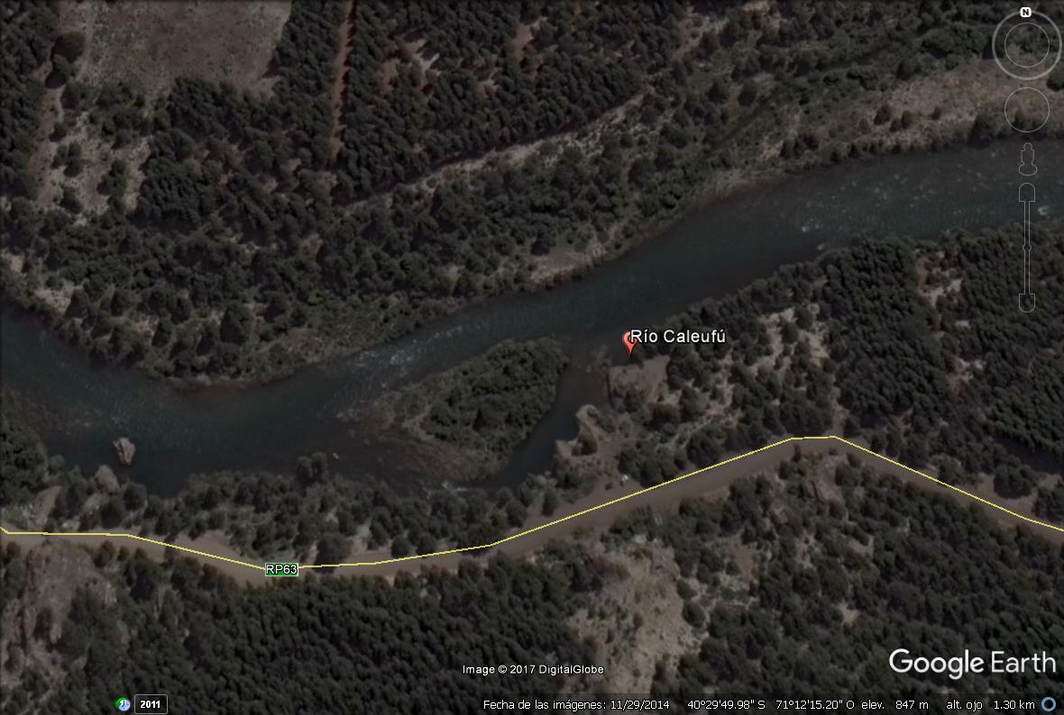 Patagonia Río Caleufú