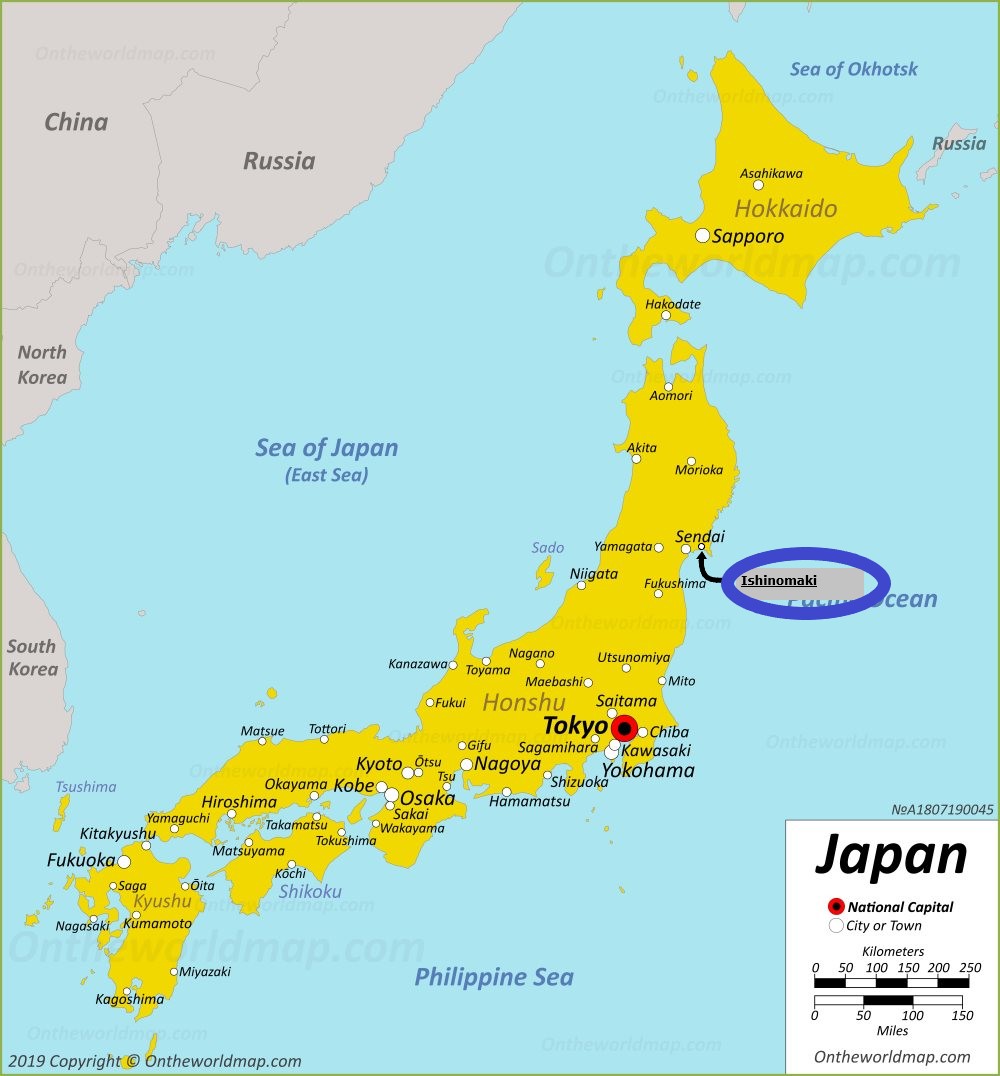 From Texas to Japan to Ishinomaki!