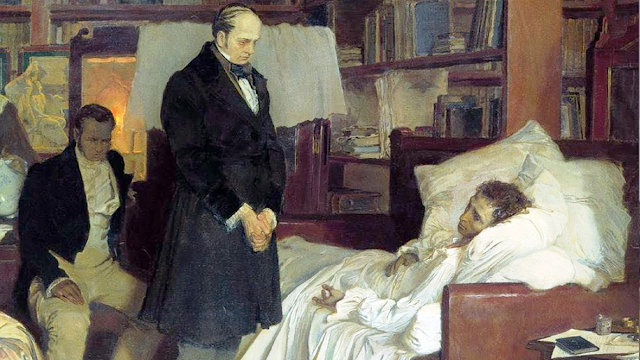 Сама смерть Пушкина сопровождается странными и необъяснимыми обстоятельствами: врачи не смогли изъять пулю, указали не ту дату в свидетельстве о смерти, да и причины ее неясны