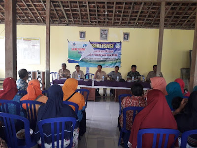 BABINSA KORAMIL SUMBERLAWANG HADIRI  SOSIALISASI  KDRT DAN JAMBANISASI