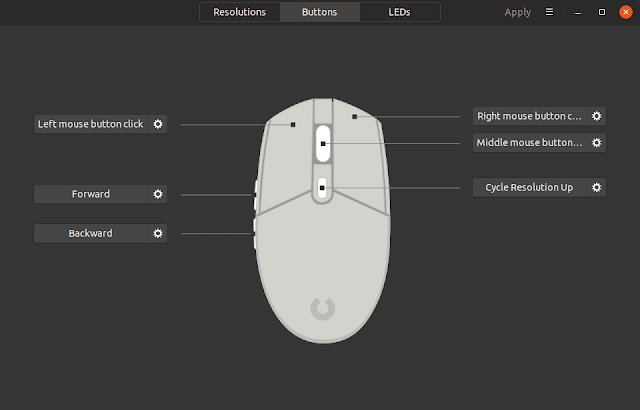 Controle de teclas Logitech Linux