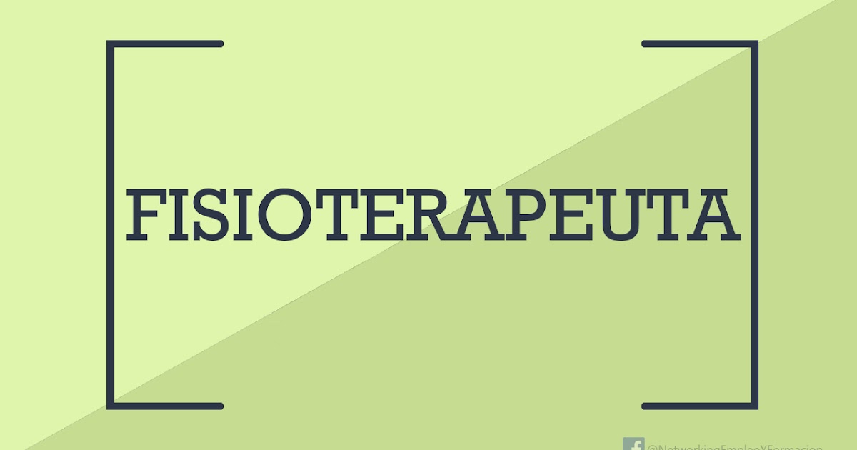 Fisioterapeuta en Dos Torres Networking Empleo & Formación Fisioterapeuta en Dos Torres Networking Empleo & Formación