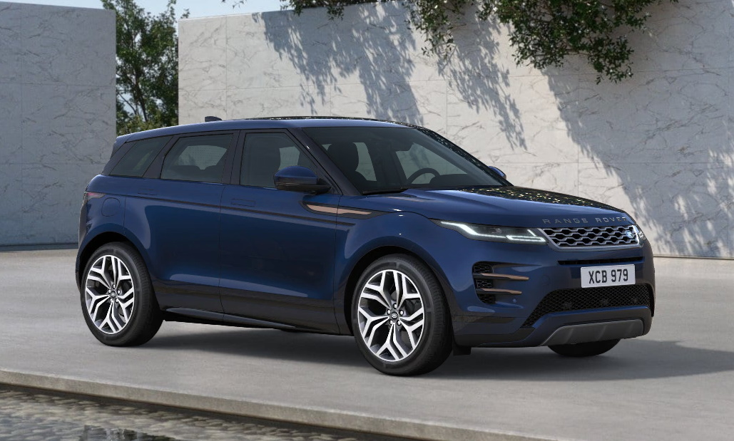 Range Rover Evoque 2 (2018 à 2024) Couleurs, code peinture