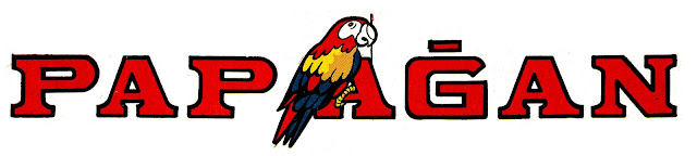 Papağan Mizah Dergisi (1968) Logo