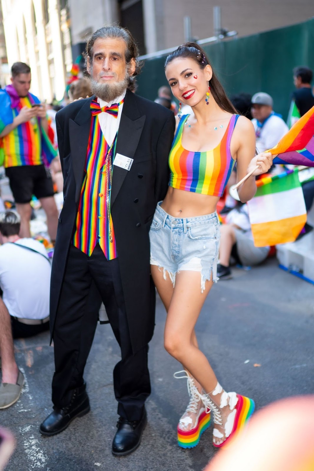victoria justice worldpride nyc 2019 march 0 0 tuesday july 2 2019 edit