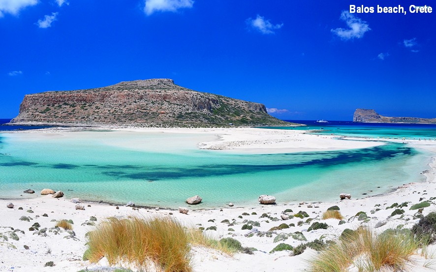 Balos beach, Crete -  The Top 10 beaches in Greece with the Clearest Waters !!!