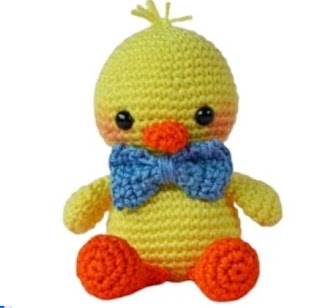 PATRON GRATIS POLLO AMIGURUMI 48278 🐥