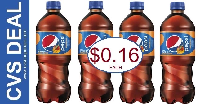 Try New Pepsi Mango for Cheap at CVS