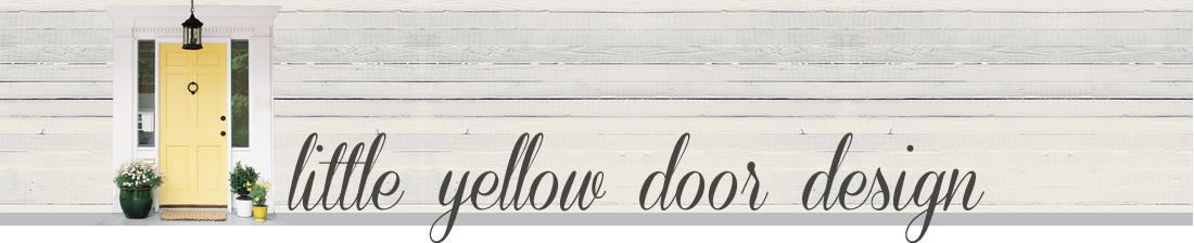 little yellow door design