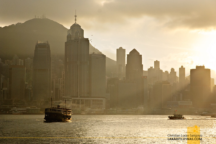 Hong Kong Skyline from Superstar Virgo