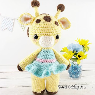 PATRON GRATIS JIRAFA AMIGURUMI 46630 🦒