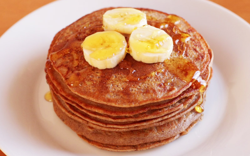 Tortitas de Avena y Plátano | Súper Fáciles y Saludables - Adelgazar