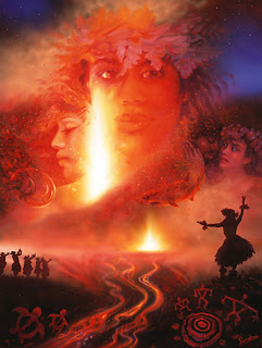 pele hawaiian goddess fire hula hawaii mythology print gods culture goddesses legends volcano legend worship polynesian artist prints dance ancient