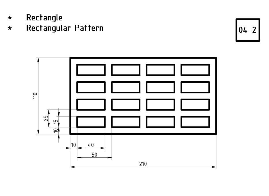 Kutlay Akdogan Kişisel Blogu: 16 Rectangular and Circular Pattern