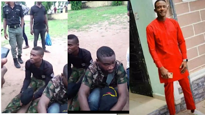 3 Army Officers Arrested By the Nigerian Police For Killing (Video)