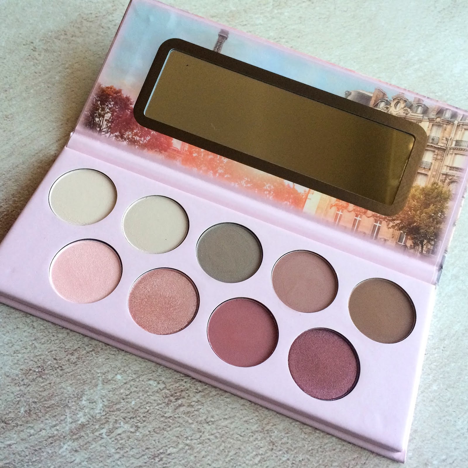 Essence Salut Paris Eyeshadow Palette Review