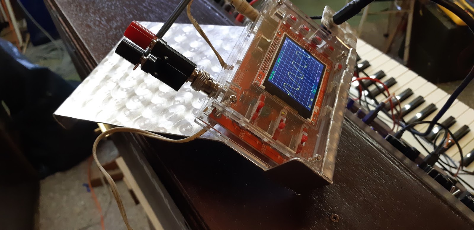 Eddy Synthesizer Build part19 CHEAP OSCILLOSCOPE for the synthesizer.