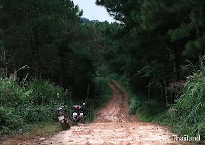 Motorbike riding in Thailand