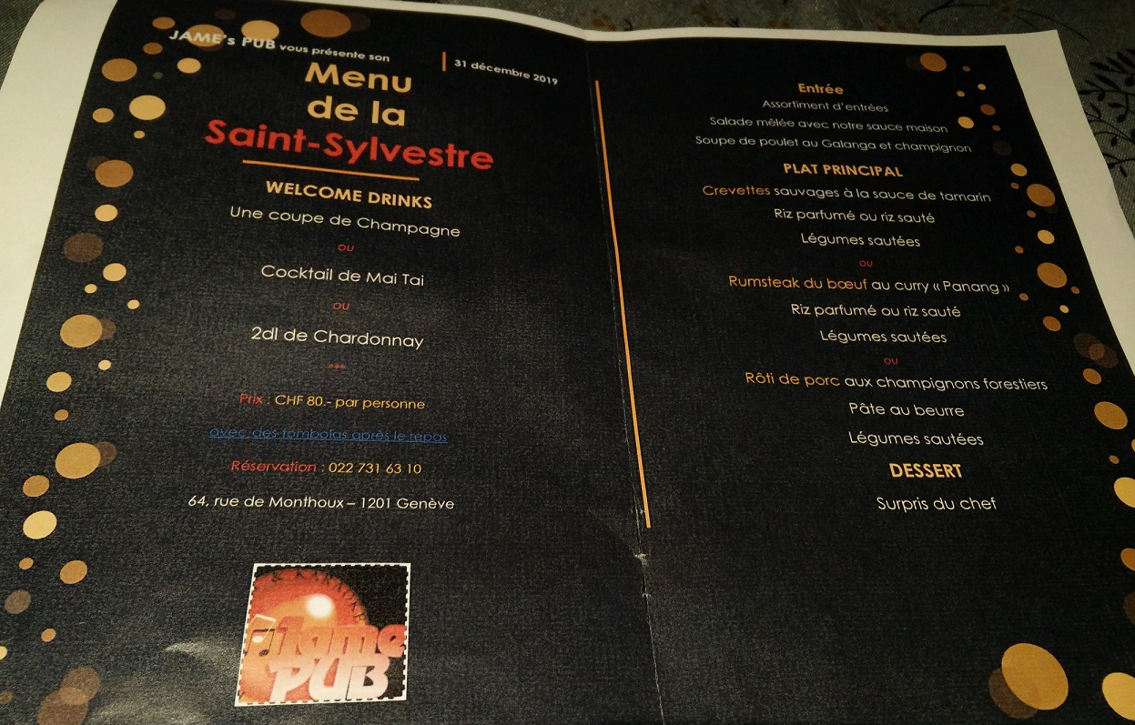 Jame's Pub Restaurant Thaï & Karaoké (Geneva)