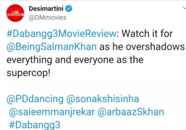 dabangg 3 public review first day first show