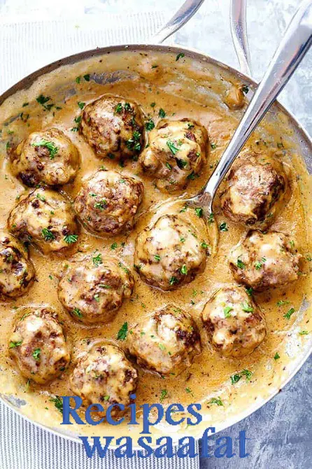 Recipe for its delicious Swedish meatballs