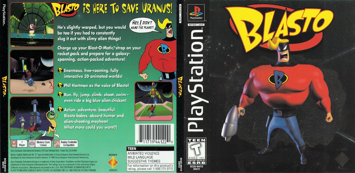 playstation blasto