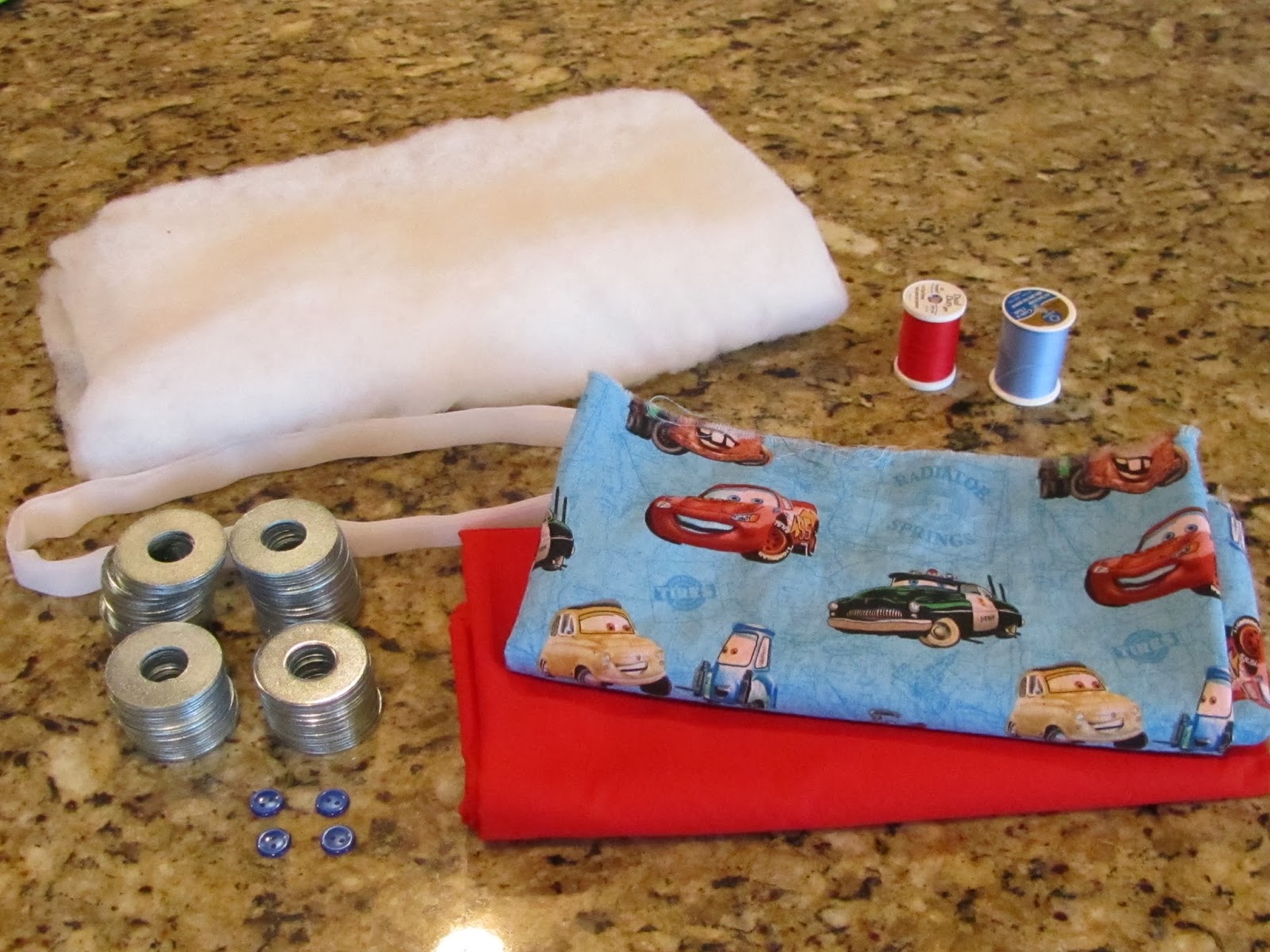 Ladybug Bend Weighted Vest SewAlong Day 1