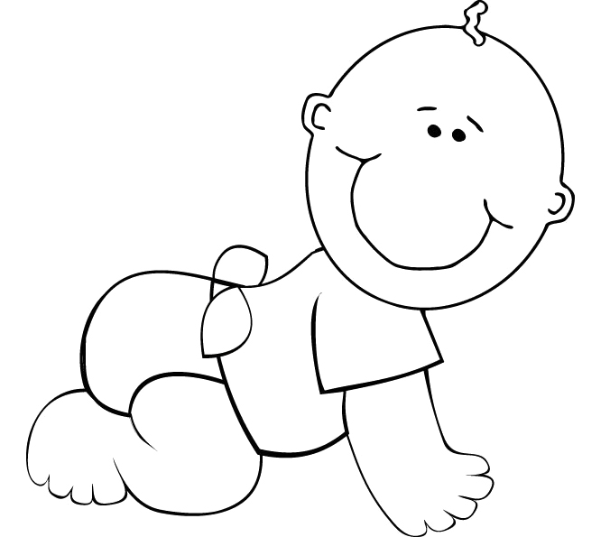 Baby Boy Coloring Pages 2 Coloring Pages
