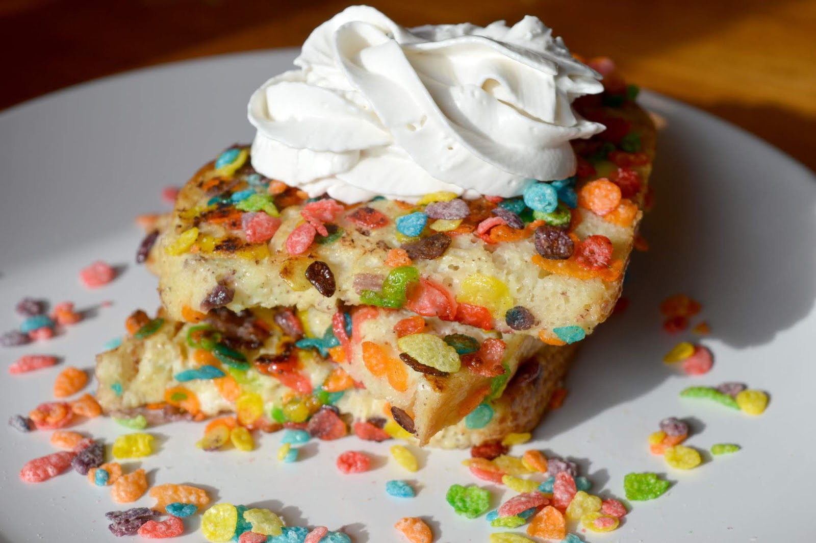 Fruity Pebbles French Toast