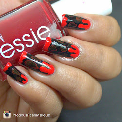 nail tutorial blood drip step glam express