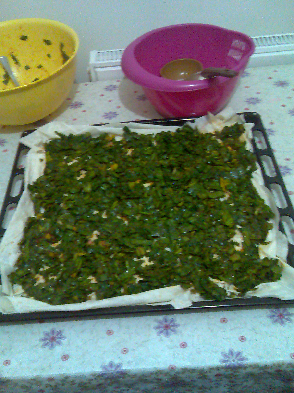 bir demet hayat ıspanaklı sodalı kolay börek