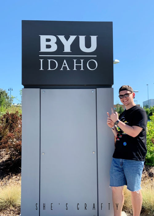 First Year BYU Idaho college student