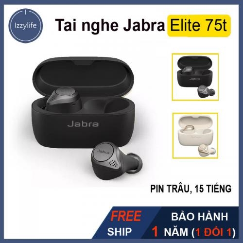 Tai nghe bluetooth Jabra 75T hàng rep 1:1 thiết kế bám tai chắc chắn âm hay - Bảo hành 6 Tháng 21 fa5b9f8cf e24b 4b3f 9307