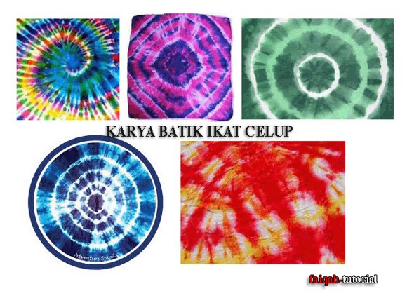 Langkah Membuat Batik Celup Ikat