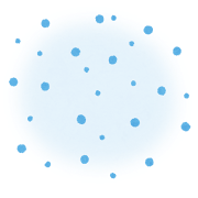 飛沫のイラスト