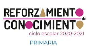 Primaria Fichas para el Reforzamiento del Conocimiento del ciclo escolar 2020-2021 