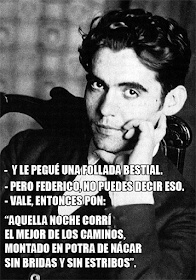 Meme de humor sobre Federico García Lorca