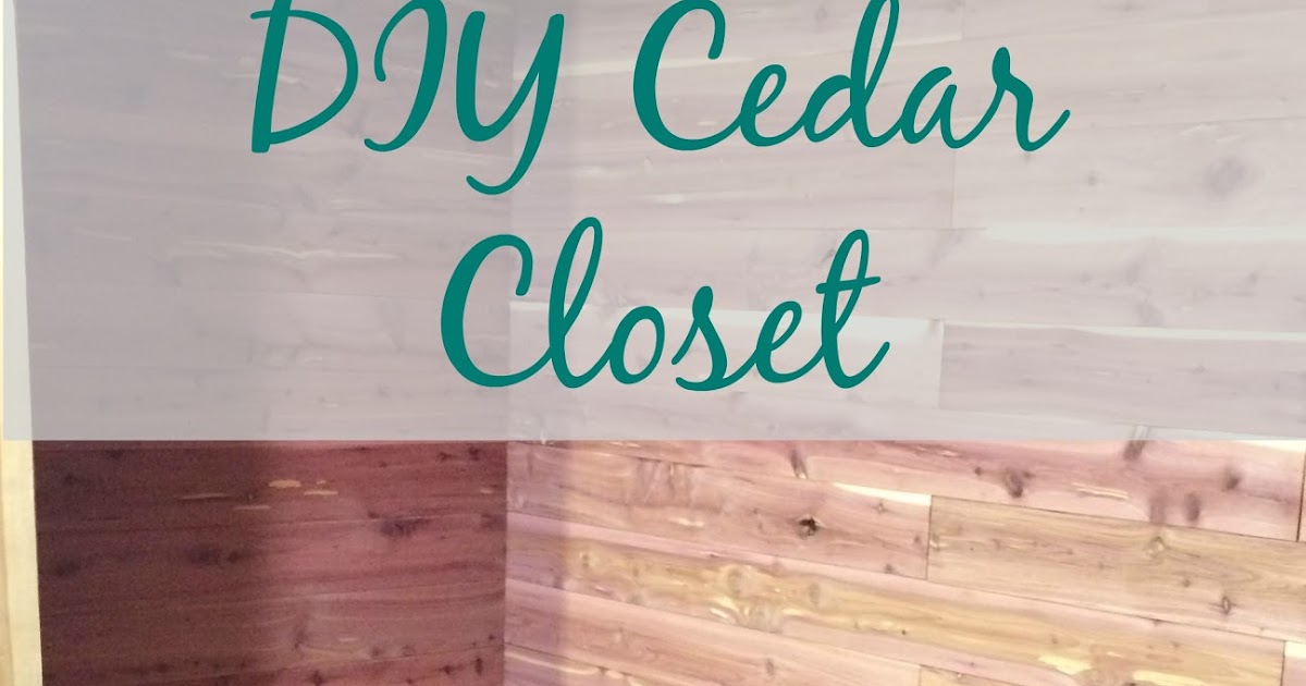 DIY Cedar Closet Lining - SIMPLE DECORATING TIPS