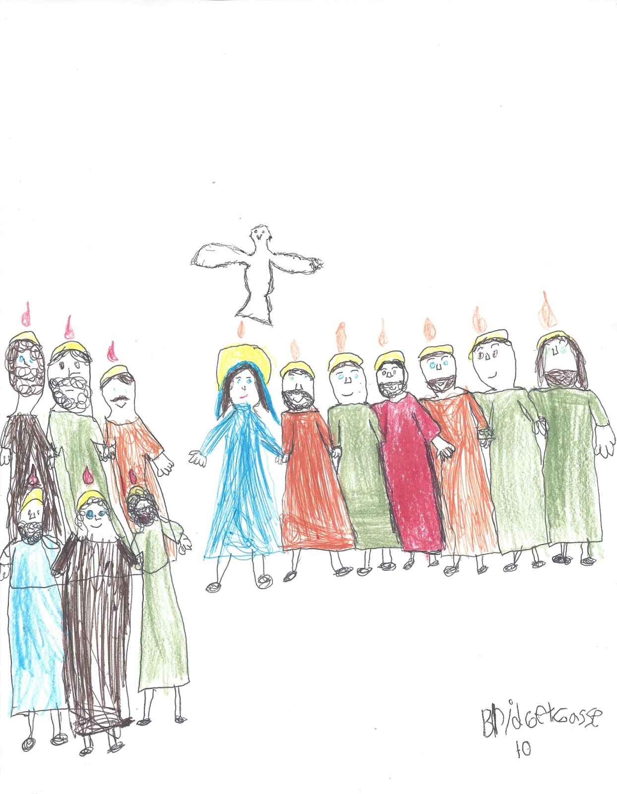Children's Rosary Pentecost Through the Eyes of Children