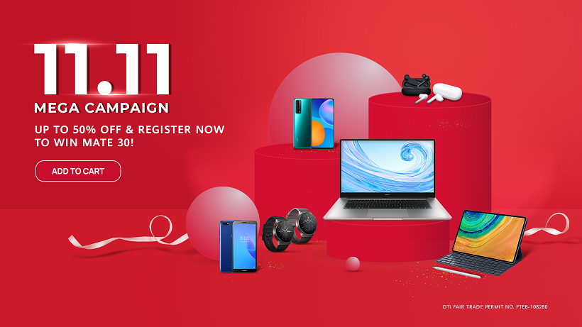Huawei 11.11 Launch Promotion