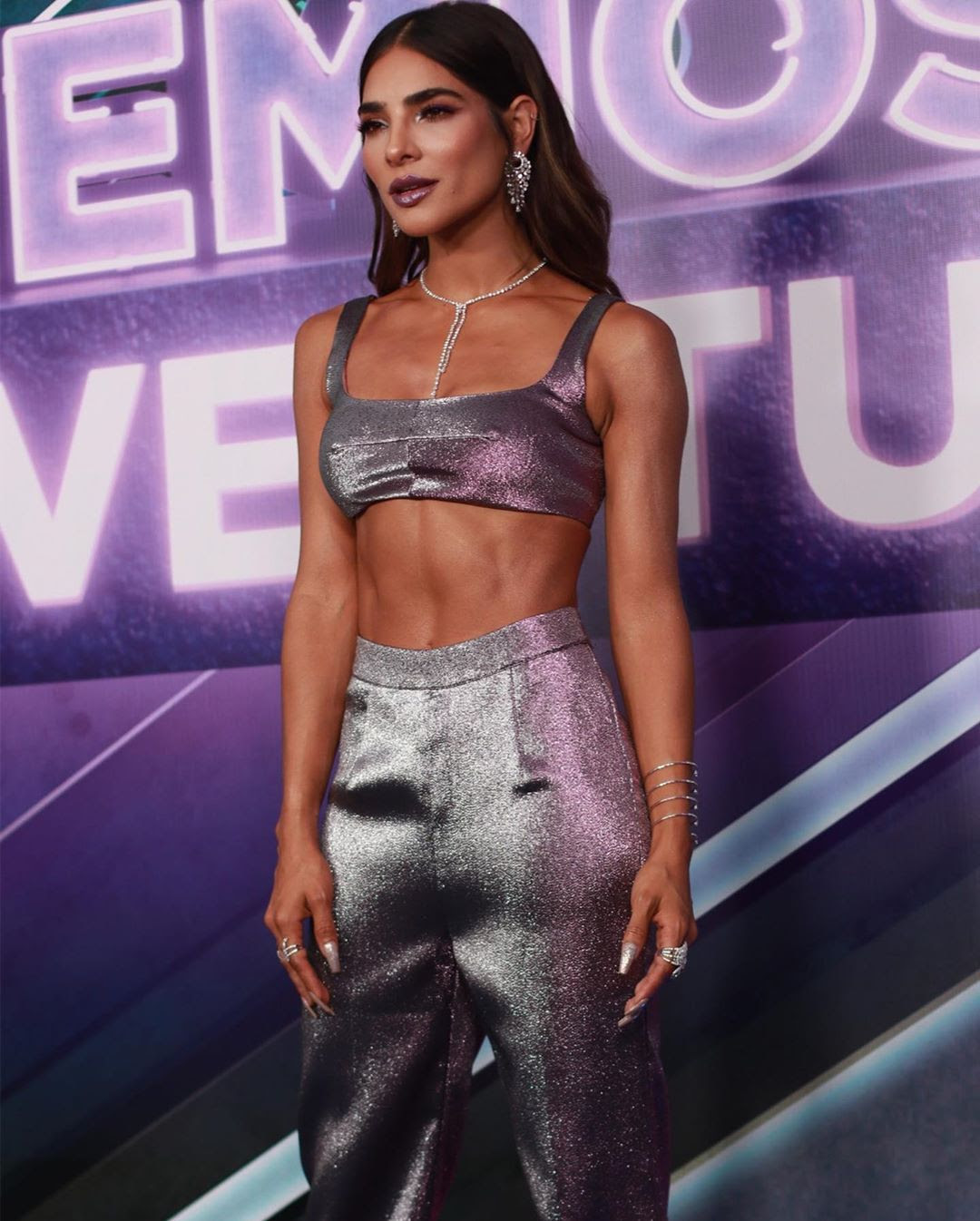 Host Alejandra Espinoza Stuns at the Premios Juventud Awards Wearing a