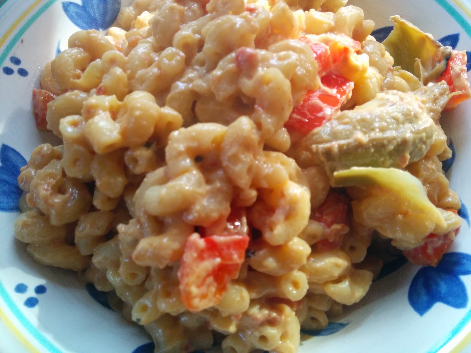 WholeFoodVegan Red Bell Pepper Mac N Cheese